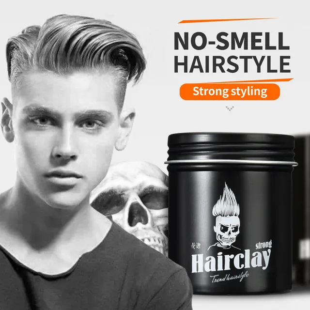 Us 10 0 No Smell Styling Hair Wax Clay For Men Create Persistent And Fluffy Hairstyle Hazardless Matte 100g In Pomades Wa From Beauty No Smell Styling Hair Wax Clay For Men Create Persistent And Fluffy Hairstyle Hazardless Matte 100g