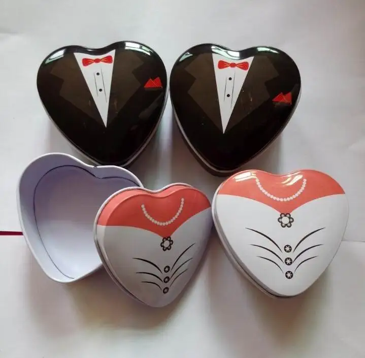 bride groom mint tin wedding favor box 1000pcs lot dressed to the