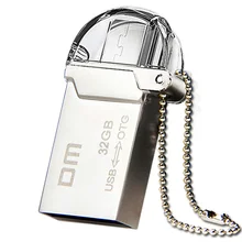 Free shipping DM PD008 32GB USB2 0 with double connector used for OTG font b smart