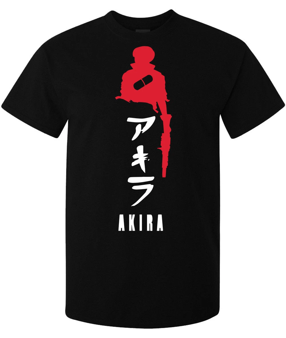 red and black anime shirt