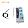 Konlen 16A  GSM Socket Timing Switch Home Smart Remote Control Power Plug 4 Channel Relay With Temperature Sensor ► Photo 2/6