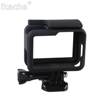 

Black Plastic Protective Housing Sports Camera Case Outdoor Protection Border Frame For Go Pro Hero 6 5 Accessories