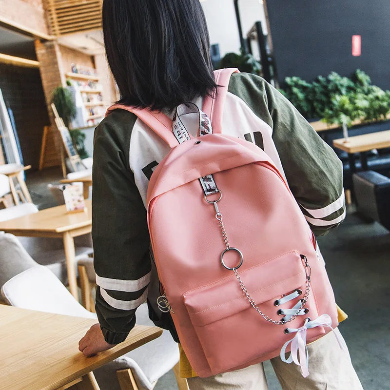 2018 todo-fósforo Mochila ocio moda mujer Mochila adolescente chica lona viaje bolsa sólida Mochila femenina Mochila 2018 todo-fósforo Mochila ocio moda mujer Mochila adolescente chica lona viaje bolsa sólida Mochila femenina Mochila