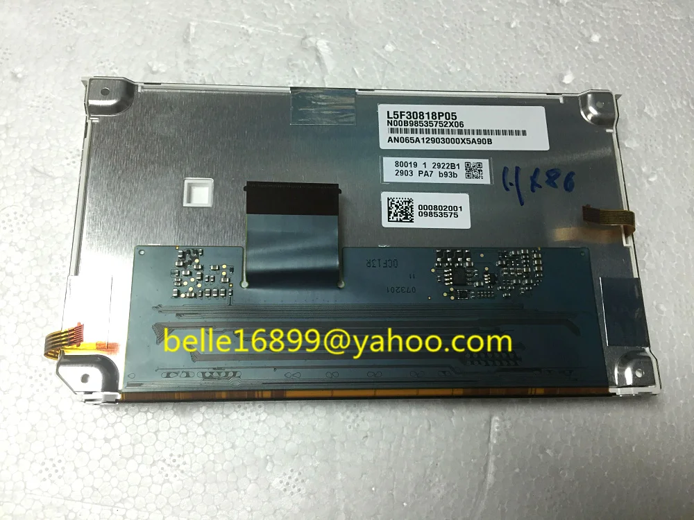 Original 6.5" L5F30818P03 L5F30818P04 L5F30818P05 TFT LCD Display Panel+Touch Screen Digitizer For RNS510 RA3 RA4 NAVI