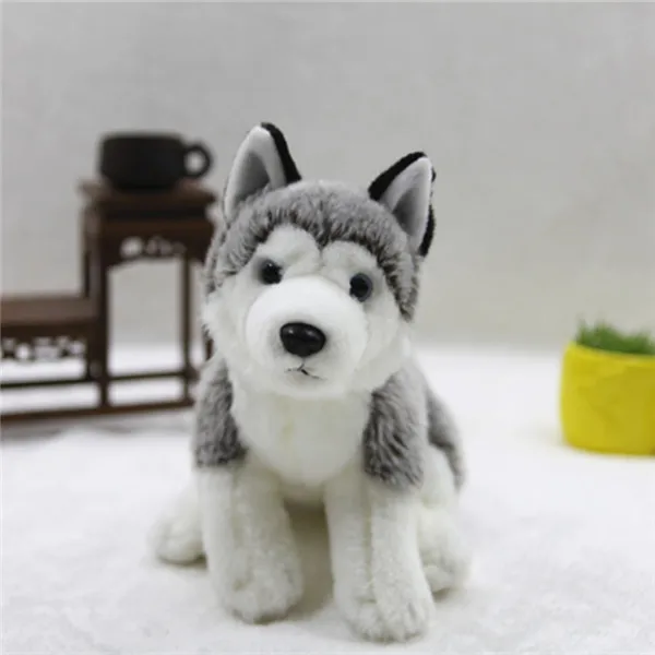 Lifelike cute vivid dogs plush toys - Husky 1