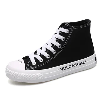 

Walking Shoes Women Outdoor High-top Canvas Shoes White Shoes Walking Shoes
