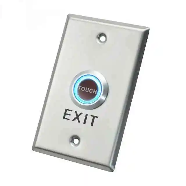 Сенсорная кнопка для выхода дверь Eixt Кнопка выпуска для системы контроля доступа