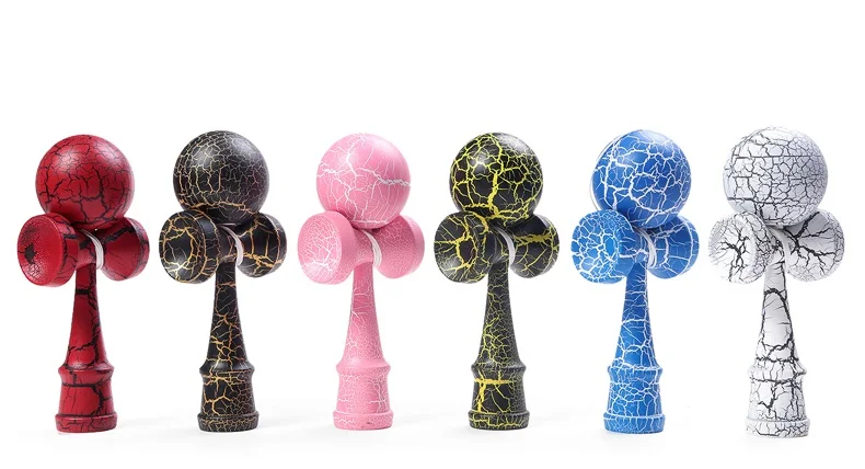 Высококачественная игрушка кендама Мячи игрушки трещины резиновые jumbo kendama игрушки для детей Япония спортивные игрушки