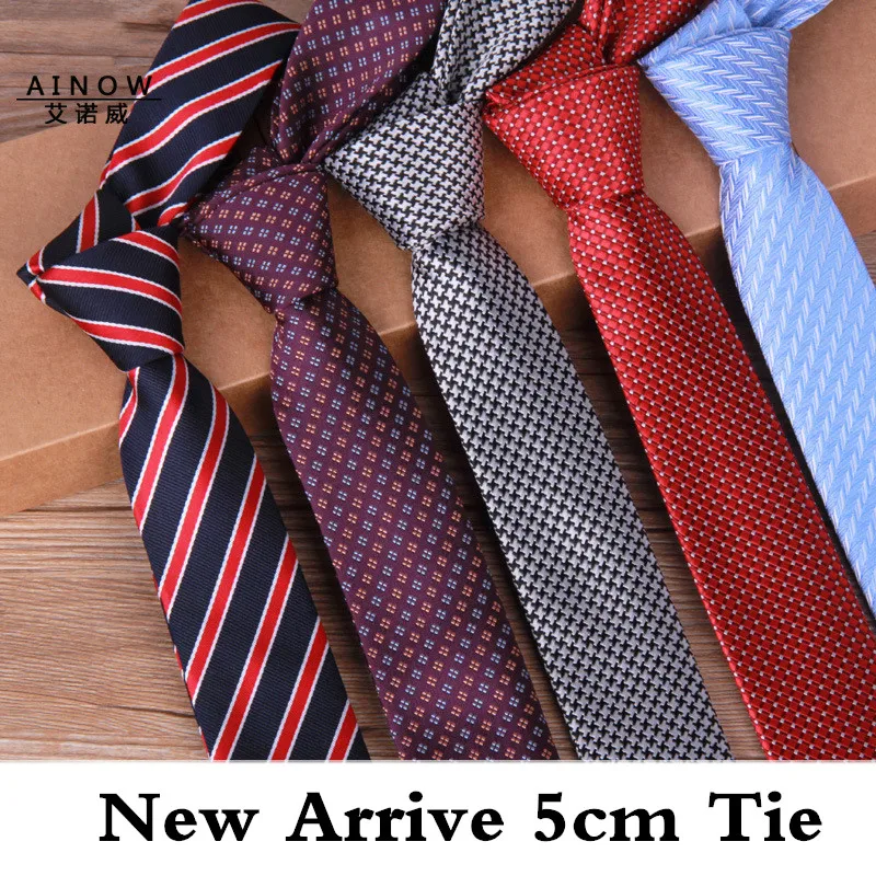 TagerWilen Новое поступление мужские галстуки 5 см узкая Корейская версия тощий галстук Повседневный ветер Англии Свадебный галстук T-251