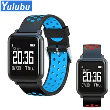 Yulubu смарт-браслет SN60 IP6 из непромокаемой ткани крови Давление для отображения данных по содержанию кислорода Фитнес браслет сердечного ритма Смарт-часы трекера активностов
