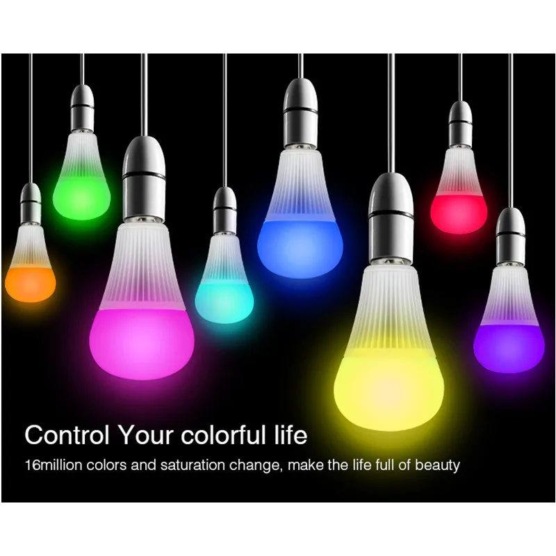 Mi. light 2 4G 4W 5W 6W 9W 12W Светодиодная лампа GU10 E27 светодиодная умная Беспроводная CCT RGBW