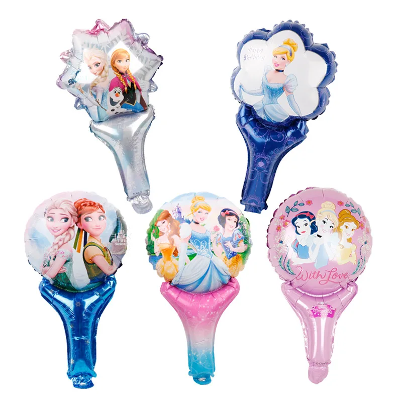 

Disney Inflatable Toys Snow White Hand Bar Balloons Birthday Wedding Party KidsClassic Toys Frozen Elsa and Anna