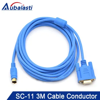 

free shipping Mitsubishi plc programming cable Download line data communication line FX series SC-11 rs232 serial port 3M
