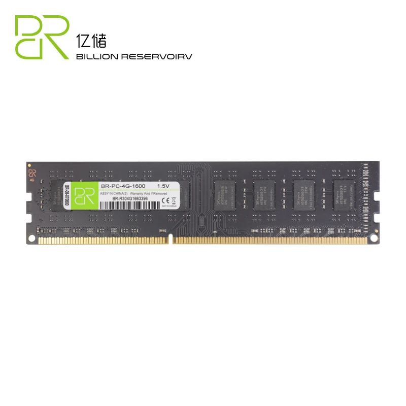 BR كل جديد ل إنتل UDIMM DDR3 2 جيجابايت 1333 ميجا هرتز ميموريال 4 جيجابايت 8 جيجابايت RAM DDR3 DIMM الكباش الذاكرة 1600 ميجا هرتز 240pin 1.5 فولت لسطح المكتب