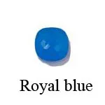 SLJELY известный бренд Элегантный Многоцветный карамельный граненый кристалл и камни квадратный браслет Модные женские вечерние ювелирные изделия для девушек - Окраска металла: Royal Blue