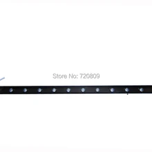 10 шт./партия,, 12 Вт, 1 м светодиодный светильник для мытья стен, узкая длинная планка, наружная настенная лампа, водонепроницаемая, 85-265 в, Чистый/теплый, белый