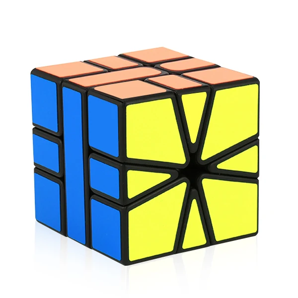 D FantiX Cubing классная Mofang Jiaoshi MFSQ1 головоломка с быстрым кубом игрушка Черная|speed cube|cube