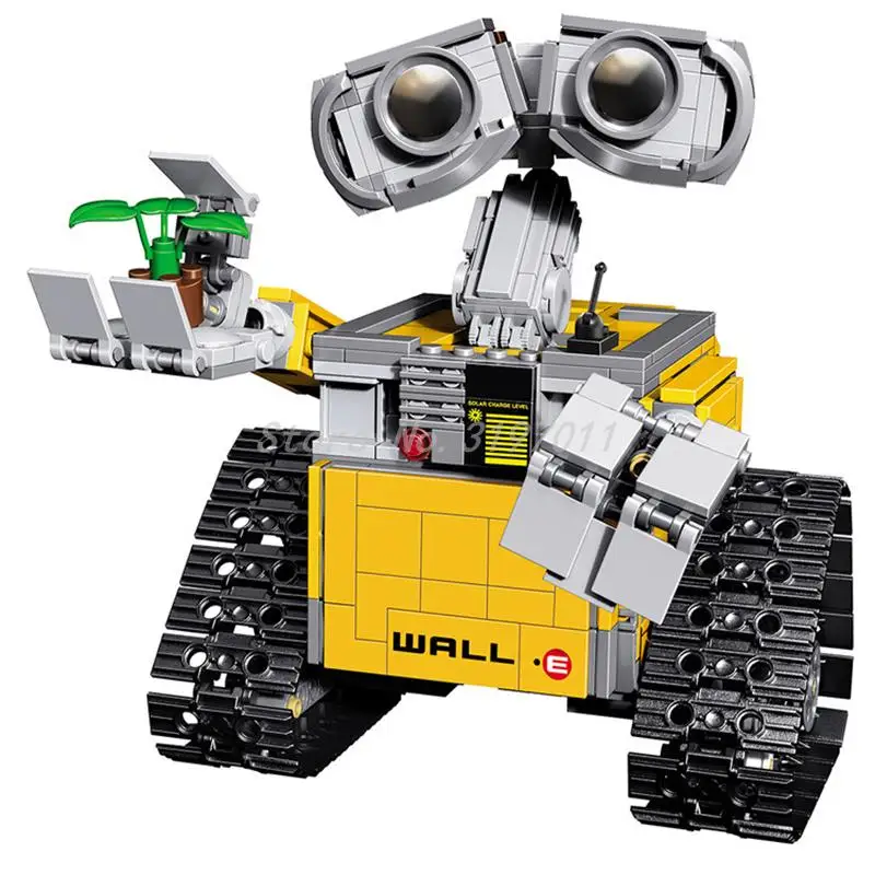 

Lepin 16003 IDEA WALL E Robot Figure Educational WALL-E Building Blocks Model Toy for Children Gift Compatible 21303