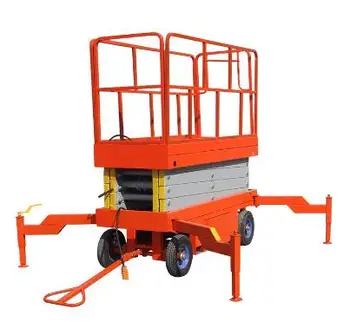 

500kg Load 4m~18m Mobile Scissor Lift Aerial Work Platform