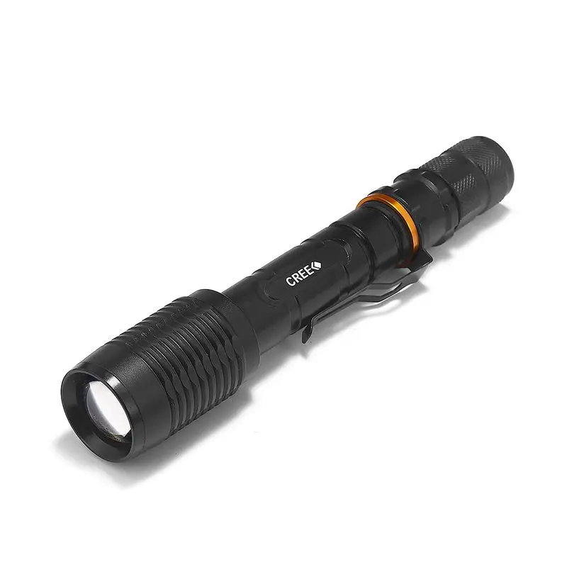 

LED Flashlight XML T6 Linterna Torch 1200 lumens 2x18650 Batteries Camp Bicycle Tactical Powerful LED Flashlight