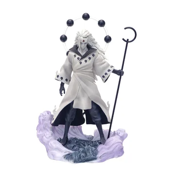 

Anime Naruto Uchiha Madara PVC Action Figure Collectible Model doll toy 27cm
