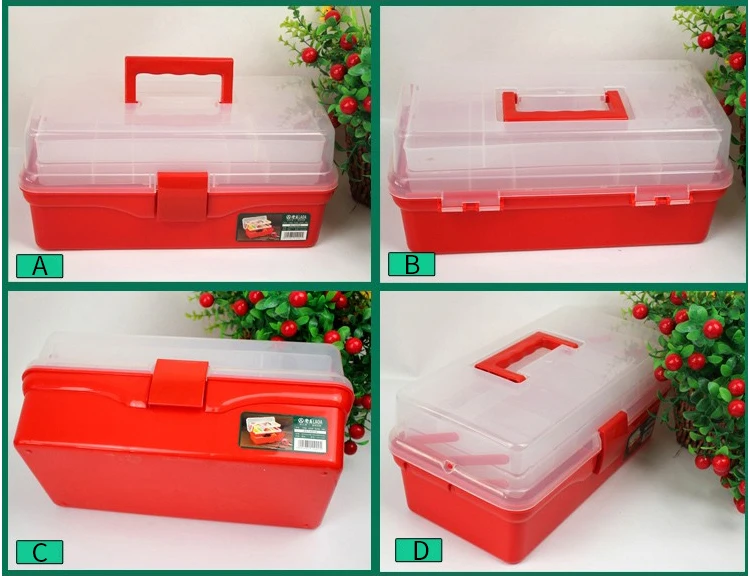 top tool chest LAOA Folded Toolsbox Work-box Colorful Foldable Tool Box Medicine Cabinet Manicure Kit Workbin For Storage tool chest with tools