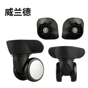 

Luggage suitcase wheel trolley luggage wheeled accessories luggage repair wheels luggage 360 universal Swivel new casters