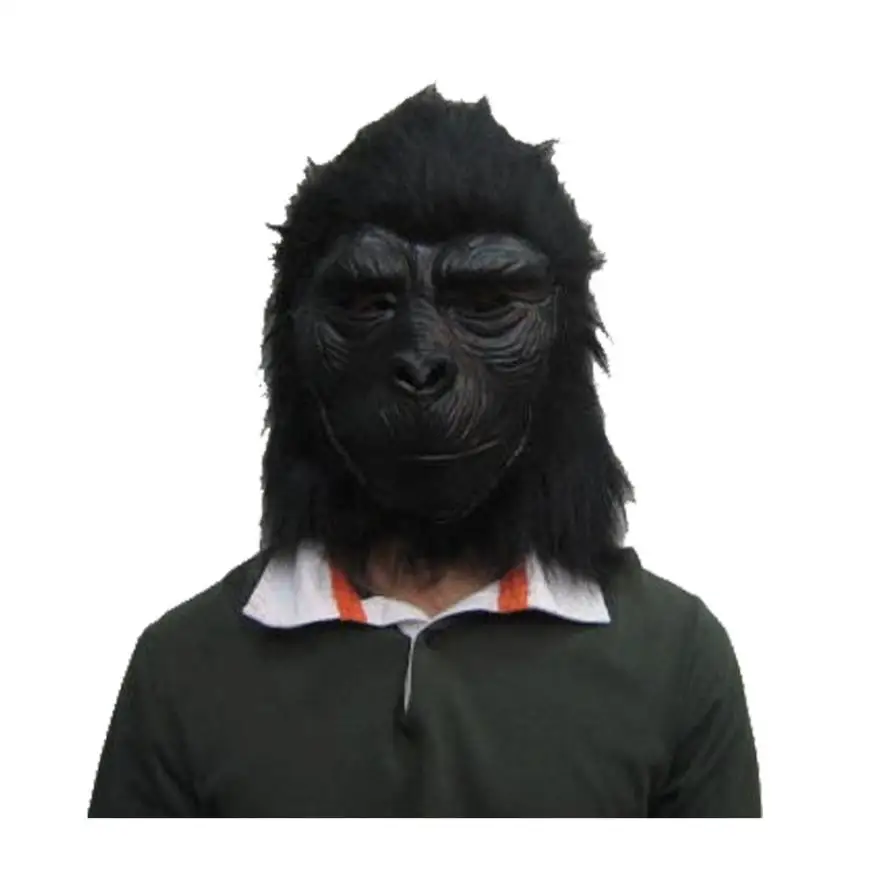 

Hot sale Screaming Horror Bloody Face Off Horror Halloween Costume Mask Halloween Decorations Horror Black Gorilla Mask