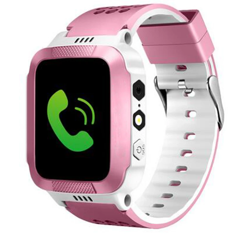 Камера смартфона часы gps сенсорный экран SOS сигнализация вызова 455*190*340 мм USB кабель шагомер - Цвет: Touch photo WT PK
