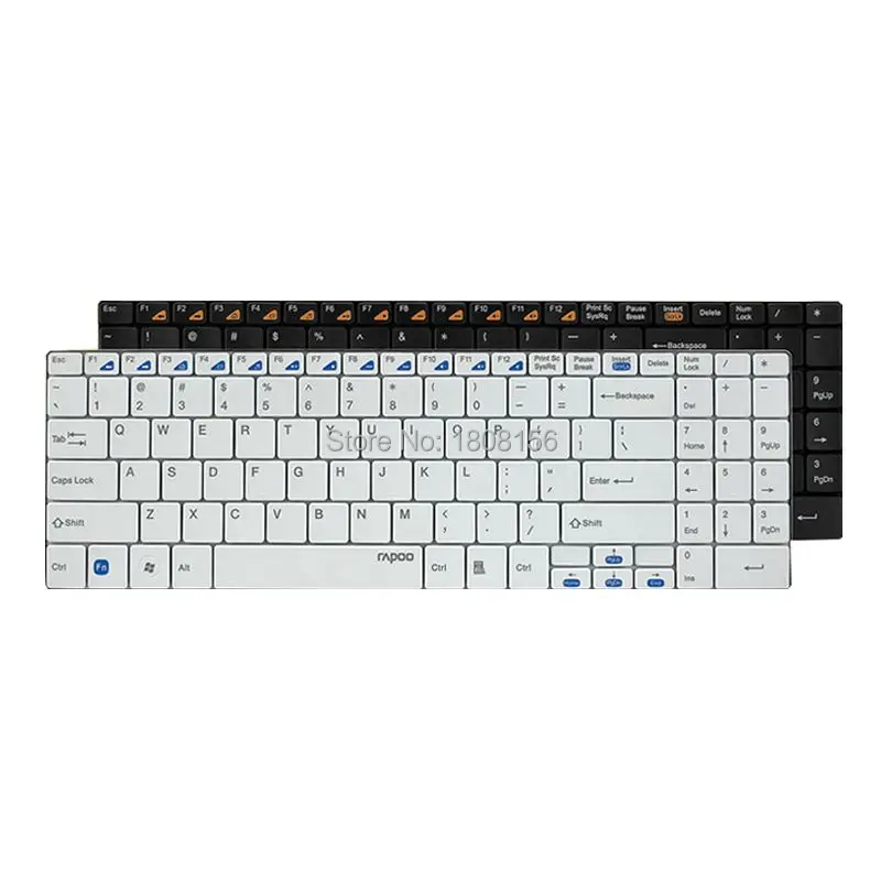 ФОТО Free Shipping Rapoo desktop laptop N7200 USB Wired slim Multimedia keyboard PC office home gamer