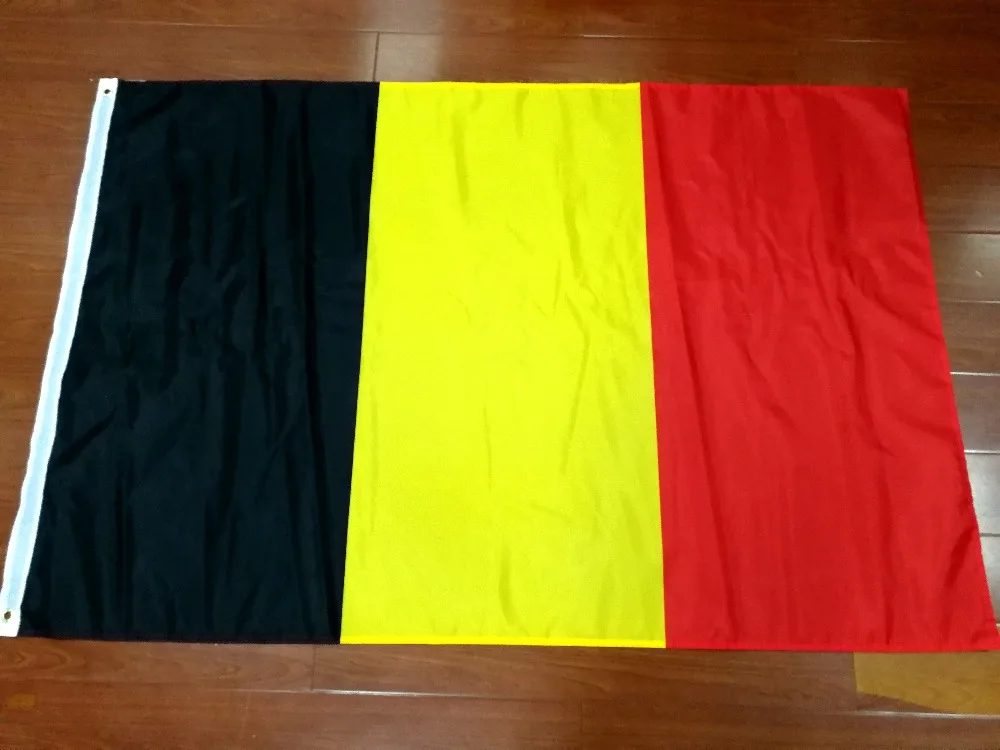 

Xiangying 90*150cm black yellow red BEL BE belgium flag For Decoration