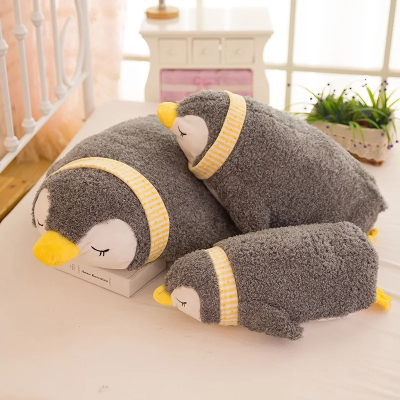 1 шт. мягкая подушка большого размера кукла игрушки пингвин плюшевые knuffel детская