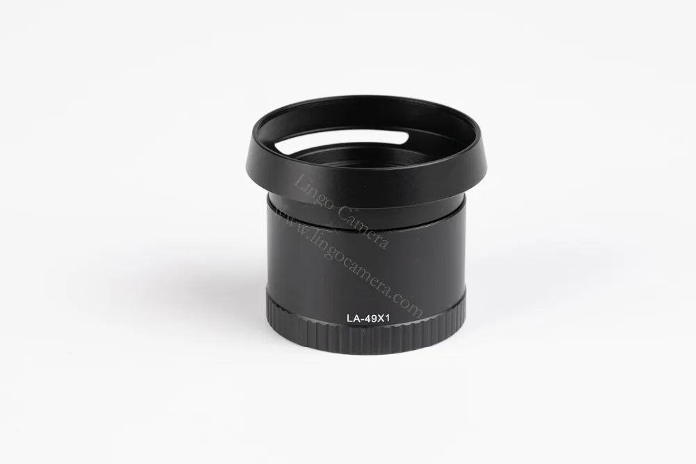 

LA-49X1 49mm Camera Lens Filter Adapter Tube Ring for Leica X1 X2