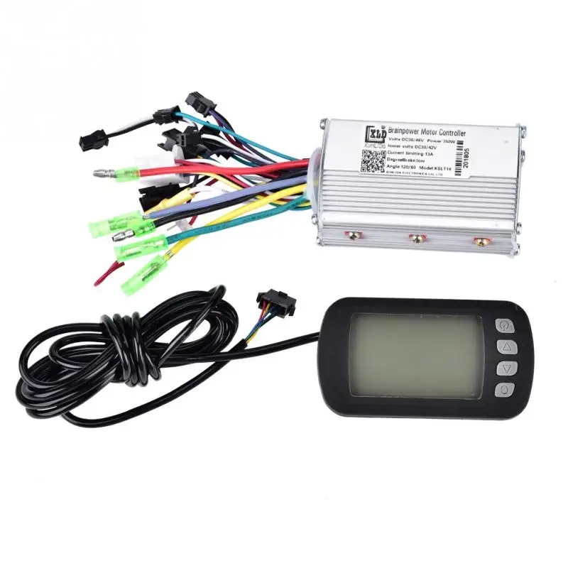 Sale 36V/48V 350W Brushless Electric Bicycle Controller with LCD Display Panel Set for E-bike Electric Bike Scooter 0