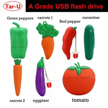 

Today On Sale: Vegtables USB flash drive 32GB 16GB Flash pendrive cartoon usb flash disk memory card
