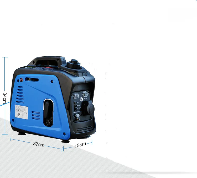 Portable four-stroke 800w digital frequency conversion gasoline generator household 220V full copper motor Portable four-stroke 800w digital frequency conversion gasoline generator household 220V full copper motor