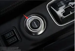 Yimaautotrims Высокое качество! Новый для Mitsubishi Outlander 2015 2016 2017 4WD Кнопка украшения крышка отделка 1 шт