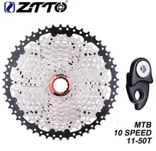 ZTTO Cassette Freewheel 10 Speed 11-50T MTB Mountain Bike Freewheel 10s 20s 30s Apply to XT SLX XO X0 X9 X7 Bicycle Parts