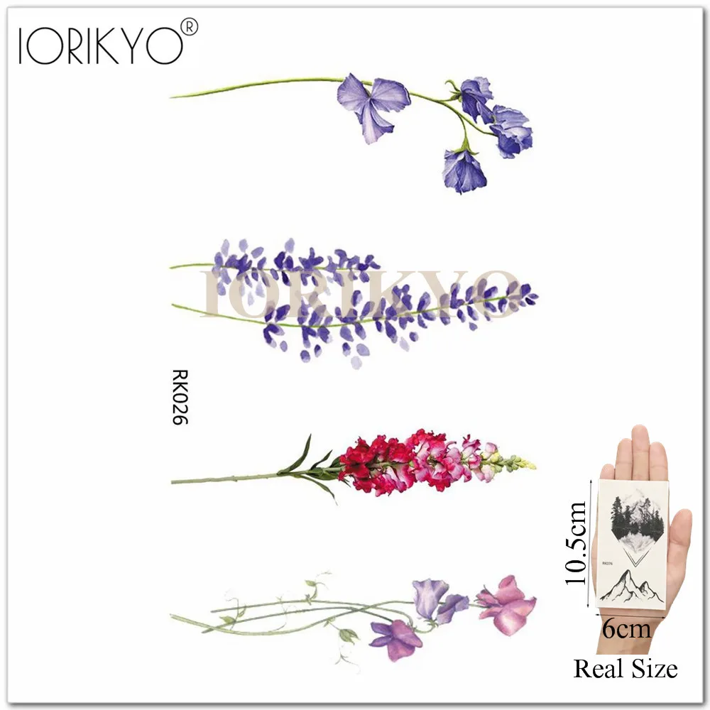 IORIKYO черные маленькие звезды детские наклейки татуировки для женщин тело рука