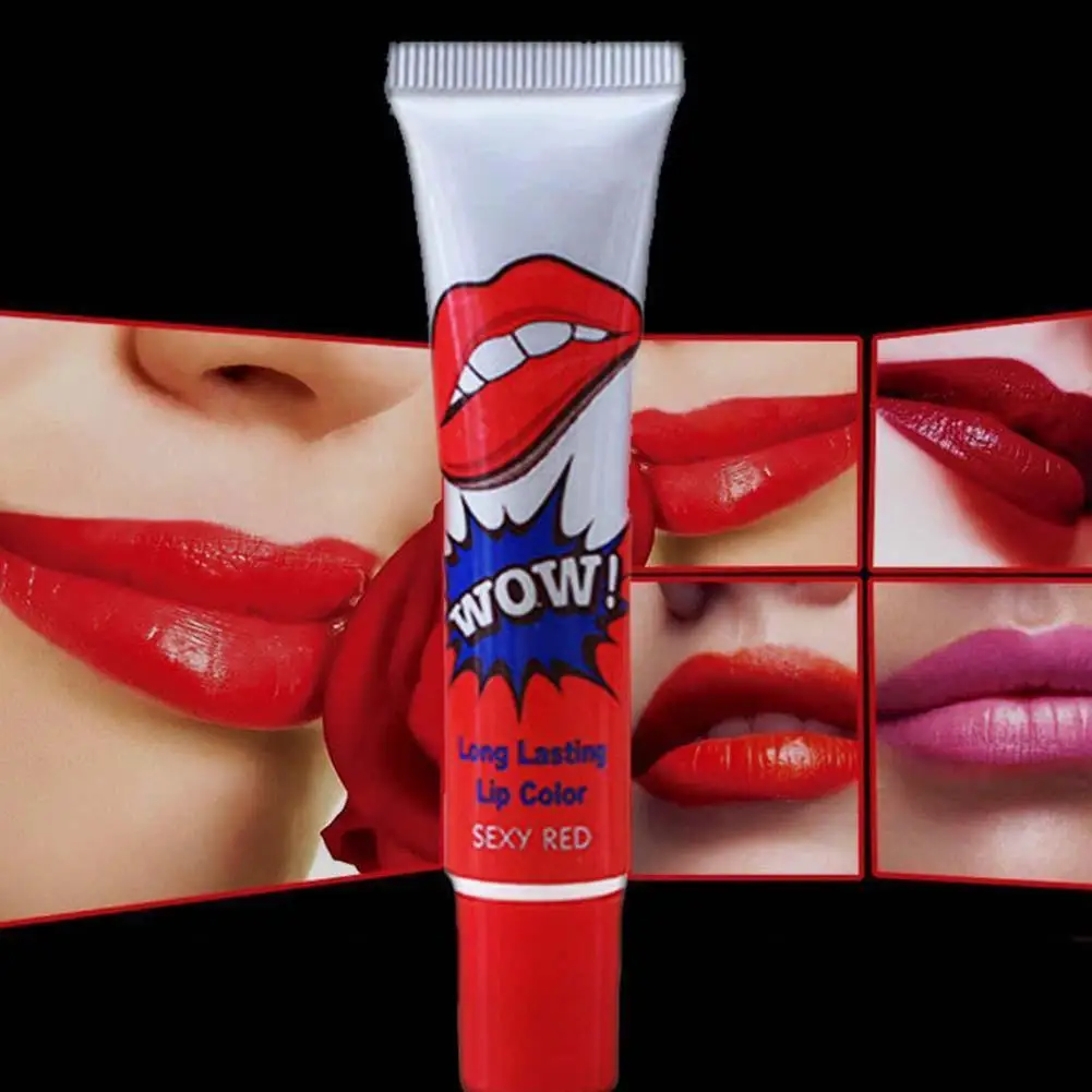 DIY водоотталкивающая маска, набор оттенков, тату блеск для губ, долговечные помады, романтические женские тонированные губы, бальзам для губ, вишня, STA - Цвет: Cherry