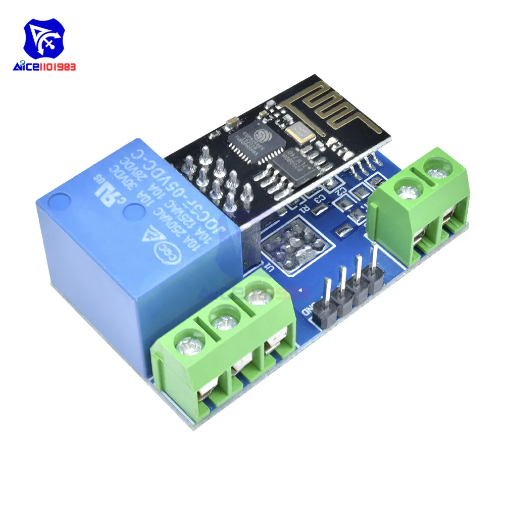 ESP8266 ESP 01 ESP01 DC 5V WIFI релейный модуль для Arduino Things Smart Home|relay module|wifi moduleapp phone |