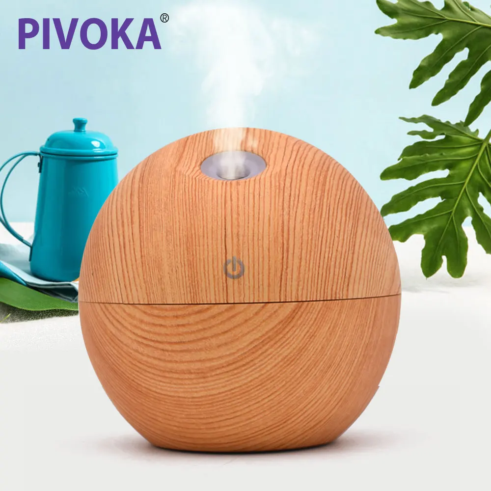 

PIVOKA Spherical Mini Air Humidifier Ultrasonic Aromatic Oil Diffusion Air Humidification Colorful Appearance A Variety Of Small
