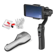 В наличии Zhiyun гладкой Q ручной 3-Axi S Gimbal стабилизатор 2000 мАч Батарея для смартфонов iPhone 7 plu S 6 S 6 plu S SAM S Унг S 7 S6