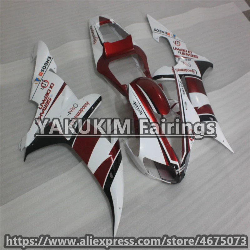 Впрыска ABS Обтекатели для YAMAHA YZF R1 2002 2003 YAMAHA YZFR1 2002 2003 YAMAHA R1 YZF1000 02-03 обтекатель для кузова мотоцикла
