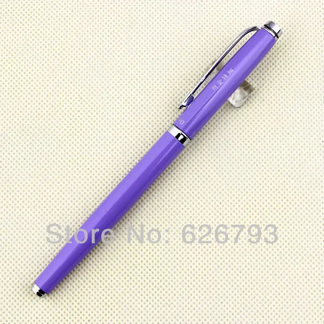 Nice disign fountain pen hero 9296 purple with silver clip beautiful gift | Канцтовары для офиса и дома