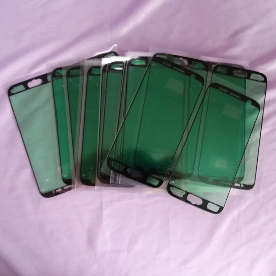 

2pc For Samsung Galaxy S5 S6 S7 S8 S9 edge S8 Plus Note 8 9 A510 A520 A530 J330 J530 J730 LCD Front Frame Sticker Adhesive Tape