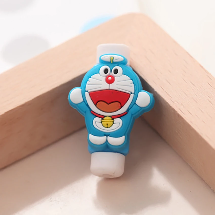 Funelego 2 6 шт Новый кабель протектор для IPhone телефон USB кабели мультфильм стиль