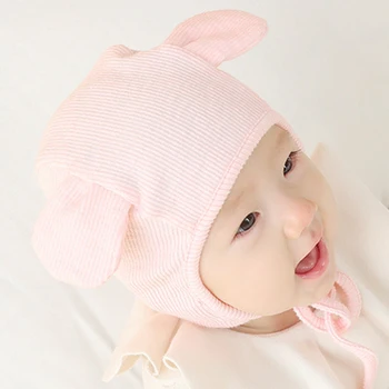 

Lovely Cartoon Ear Baby Infant Hats Caps Newborn Boys Girls Winter Warm Mini Beanies Skullies Turban Cap