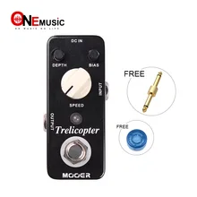 MOOER микро треликоптер классический оптический тремоло гитары Эффект Компактный педаль True Bypass+ Бесплатный разъем