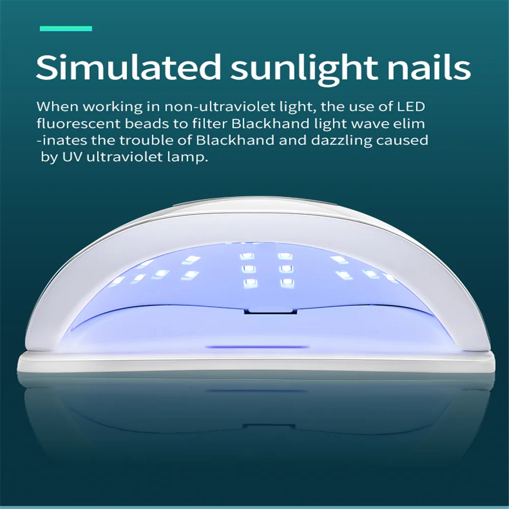 SUNX5 MAX 120W 45 Led Nail UV Light-Curing Lamp Phototherapy Manicure Timer Portable Nail Manicure 110-240V